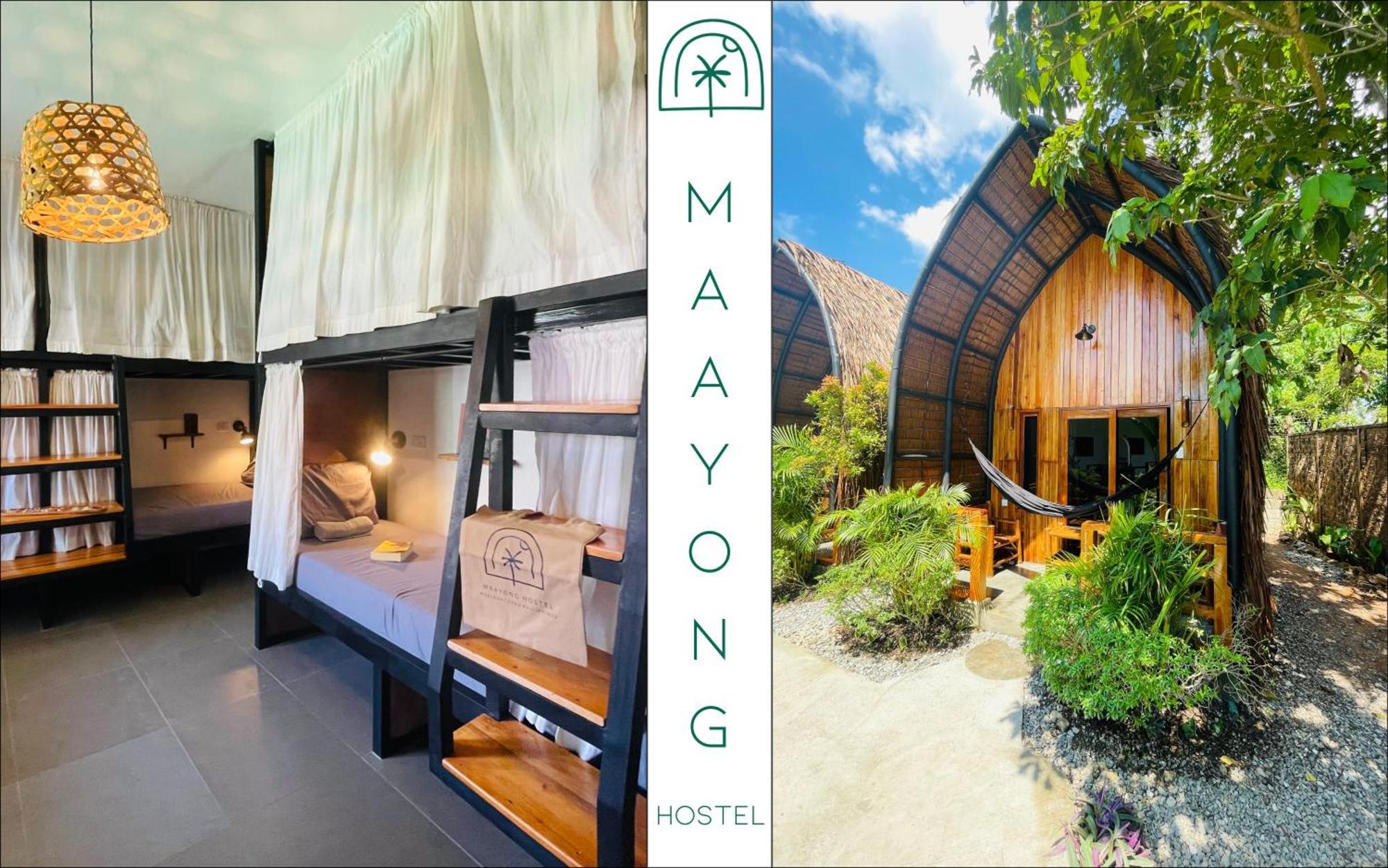 Maayong Hostel (Adults Only) Moalboal Bagian luar foto